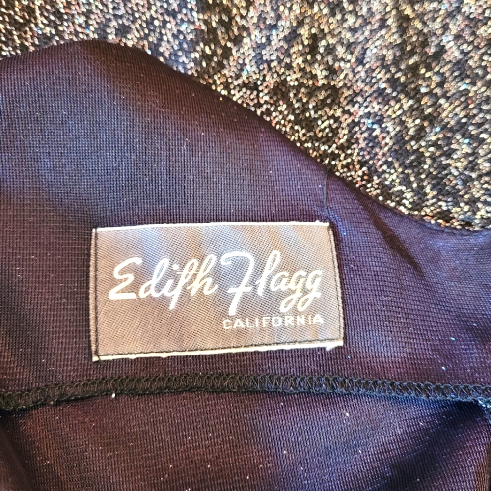 Vintage Edith Flagg California Glitter Dress - Picture 3 of 12
